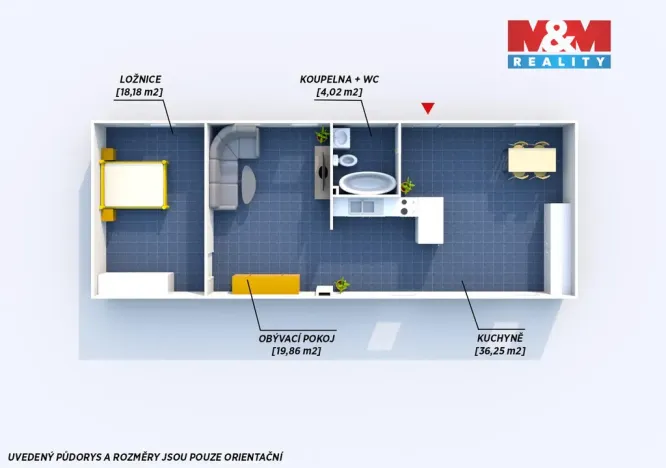 Pronájem bytu 3+kk, Plzeň - Východní Předměstí, 81 m2
