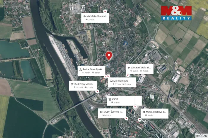 Prodej bytu 2+kk, Mělník, Sokolská, 64 m2