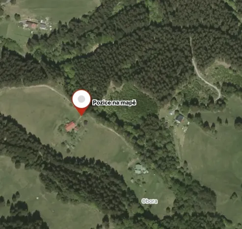 Dražba louky, Staré Hamry, 1476 m2