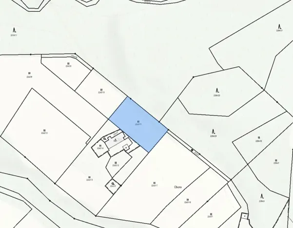 Dražba louky, Staré Hamry, 1476 m2