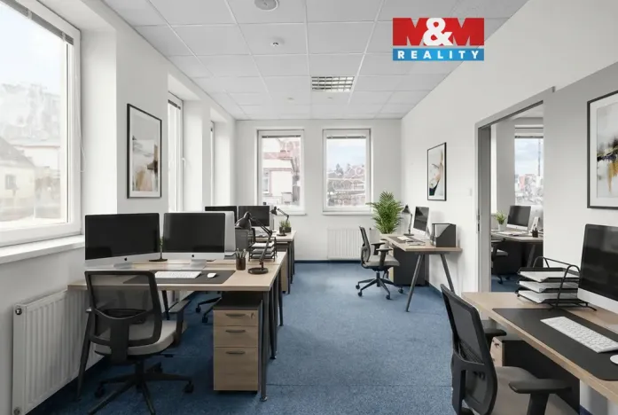 Pronájem kanceláře, Kladno, Čechova, 167 m2
