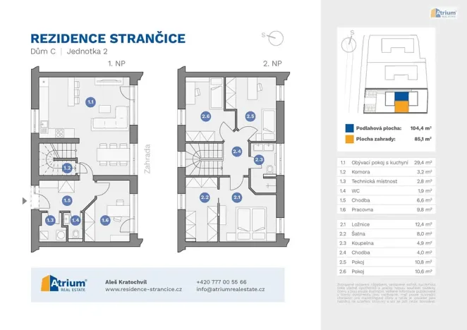 Prodej rodinného domu, Strančice, 104 m2