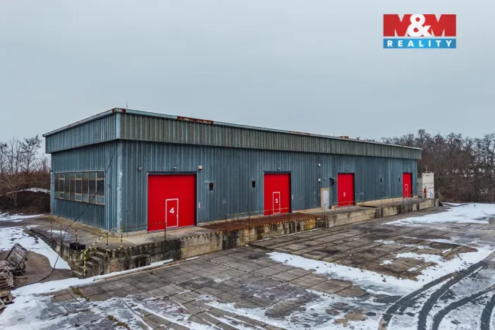 Pronájem skladu, Veleň, K Cihelně, 1100 m2