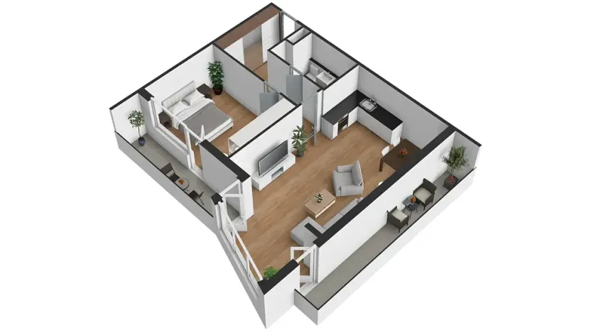Prodej bytu 2+kk, České Budějovice, Staroměstská, 76 m2