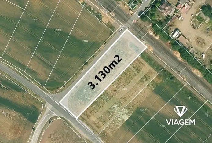 Prodej komerčního pozemku, Dřísy, 3130 m2