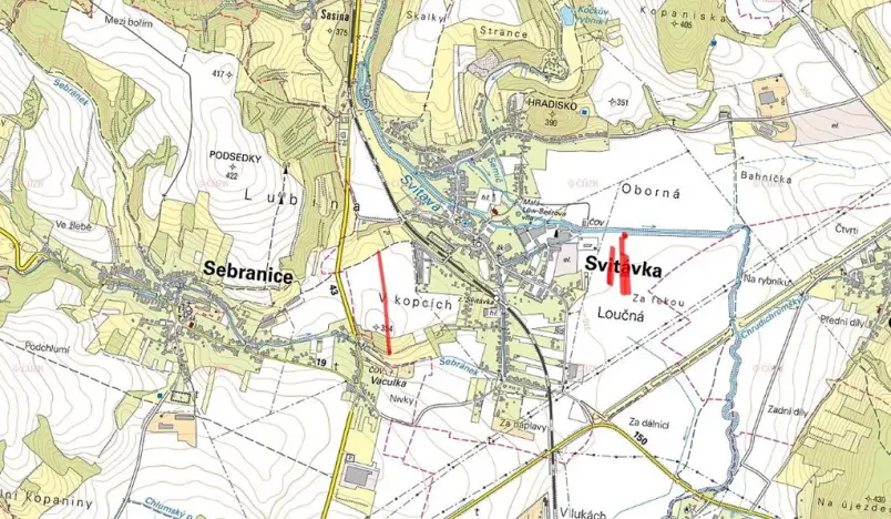 Prodej pole, Svitávka, 10837 m2