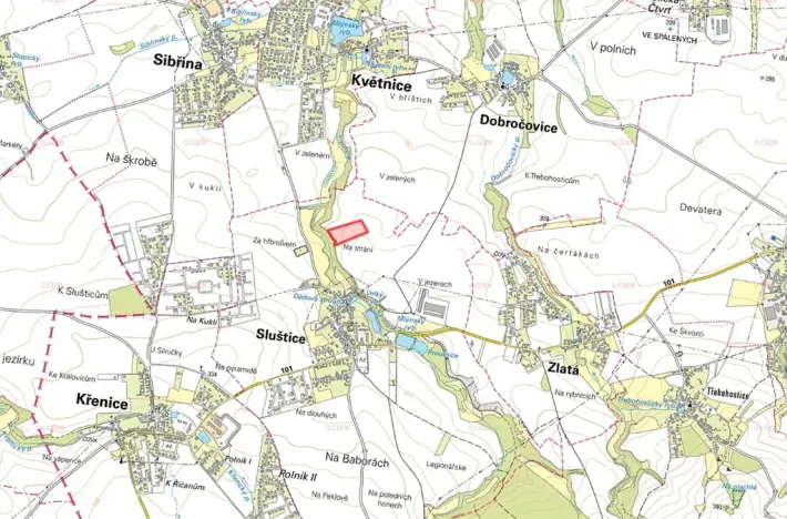 Prodej pole, Sluštice, 26376 m2