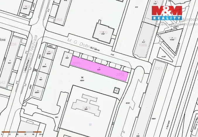 Pronájem bytu 2+1, Most, M. G. Dobnera, 54 m2
