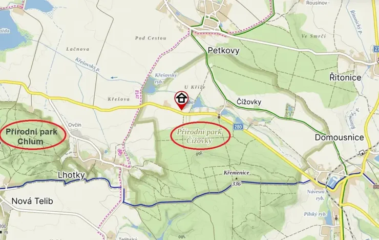 Prodej rodinného domu, Petkovy, 75 m2