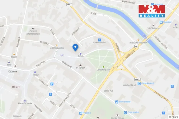 Pronájem bytu 2+kk, Opava - Město, Dolní náměstí, 94 m2