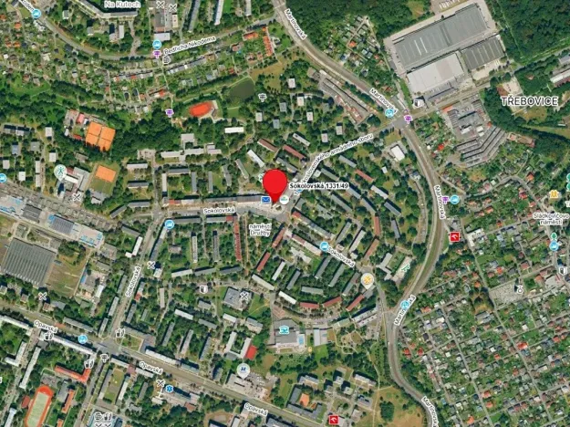 Pronájem bytu 3+1, Ostrava, Sokolovská, 62 m2