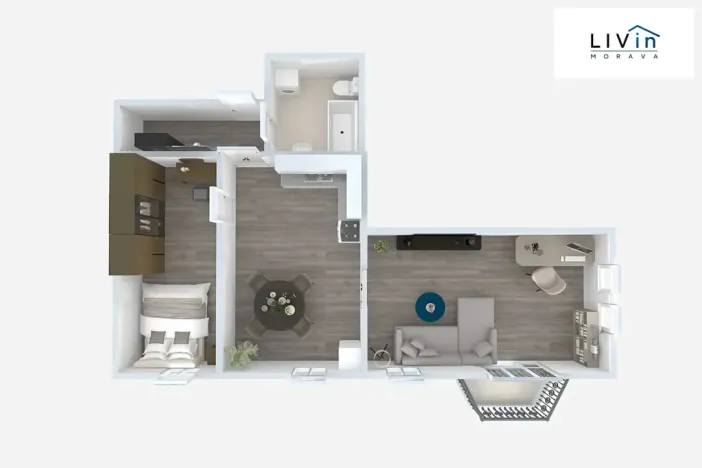 Pronájem bytu 2+1, Olomouc, Masarykova třída, 60 m2