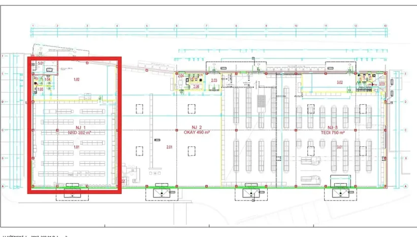 Pronájem obchodního prostoru, Rakovník, 392 m2