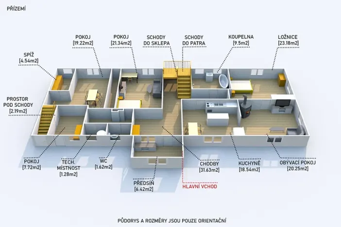Prodej zemědělské usedlosti, Soběkury, 285 m2