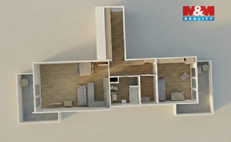 Prodej bytu 2+kk, Praha, Lošáková, 67 m2