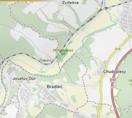 Prodej louky, Bradlec, 4707 m2