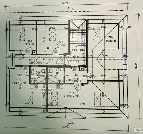 Pronájem bytu 2+kk, Bučovice, Ždánská, 42 m2