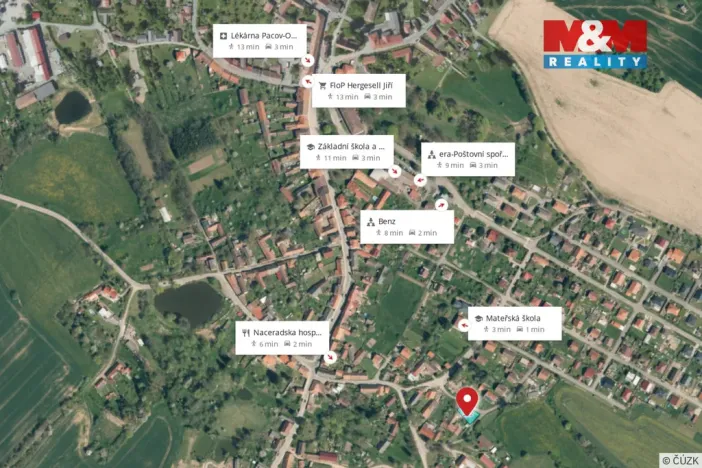 Prodej pozemku pro bydlení, Načeradec - Olešná, 636 m2