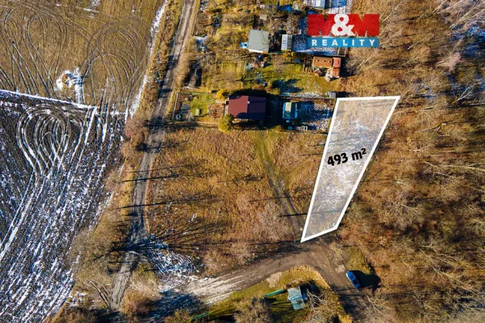 Prodej zahrady, Pardubice, 493 m2