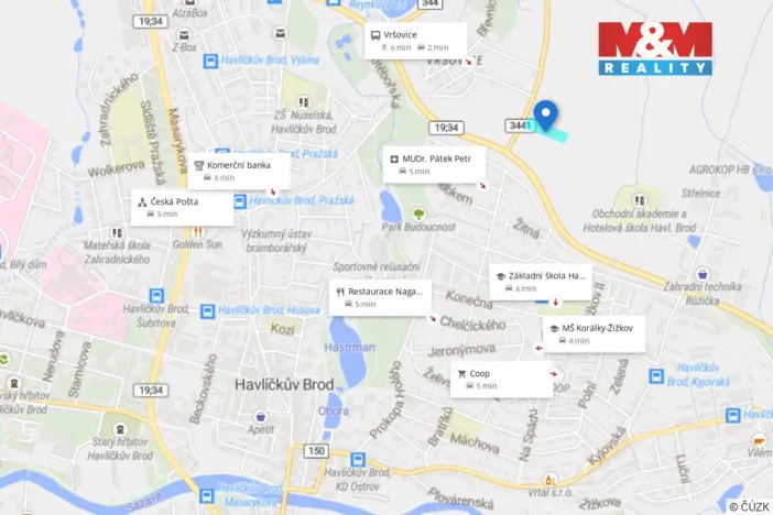 Prodej zahrady, Havlíčkův Brod, 4918 m2