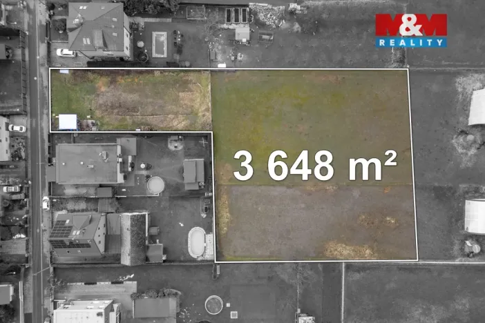 Prodej pozemku pro bydlení, Opava, Staňkova, 3648 m2