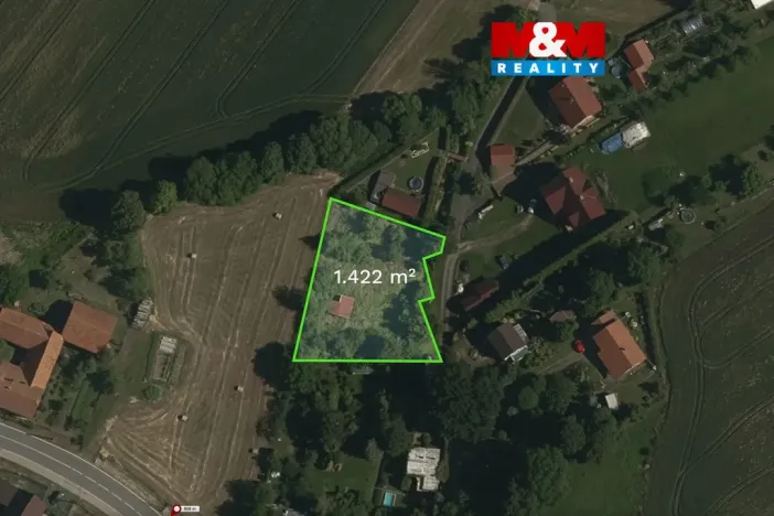 Prodej pozemku pro bydlení, Jeseník nad Odrou - Hůrka, 1422 m2