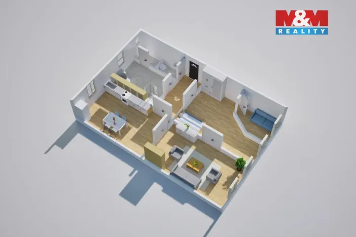 Prodej bytu 3+kk, Teplice, Duchcovská, 78 m2