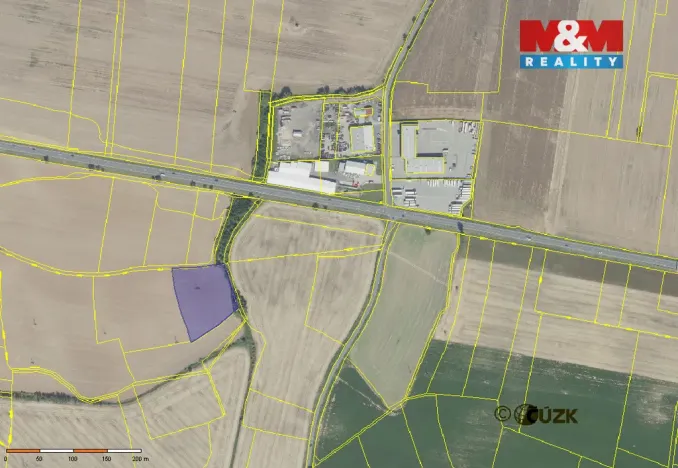 Prodej pole, Přišimasy, 7366 m2