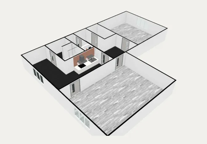 Pronájem bytu 2+1, Ústí nad Labem - Ústí nad Labem-centrum, SNP, 62 m2