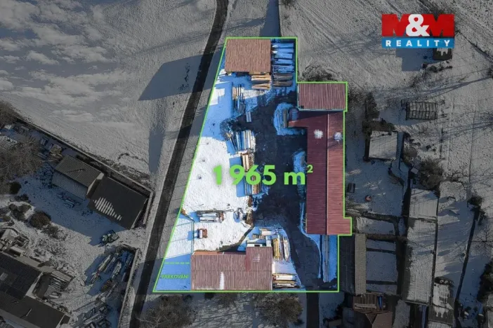 Pronájem výrobních prostor, Senice na Hané, Hliníky, 1030 m2