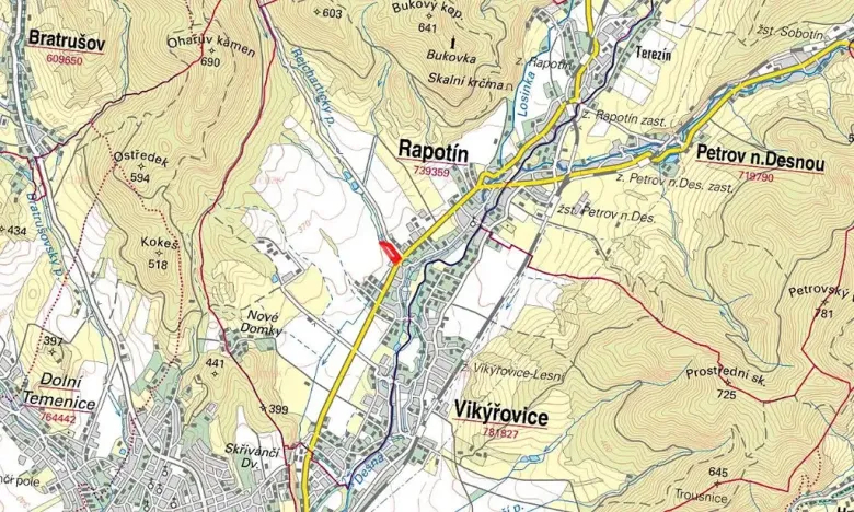 Prodej pozemku pro bydlení, Rapotín, 15153 m2