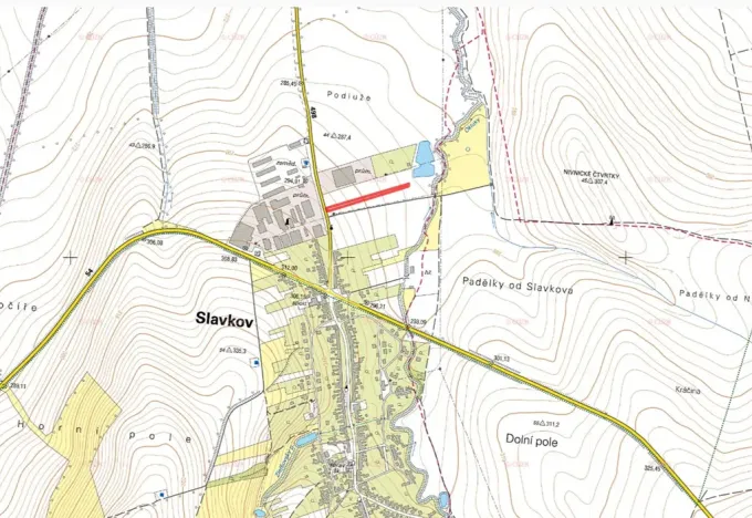 Prodej komerčního pozemku, Slavkov, 3338 m2