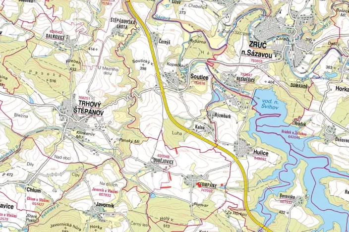 Prodej podílu pole, Trhový Štěpánov, 2811 m2