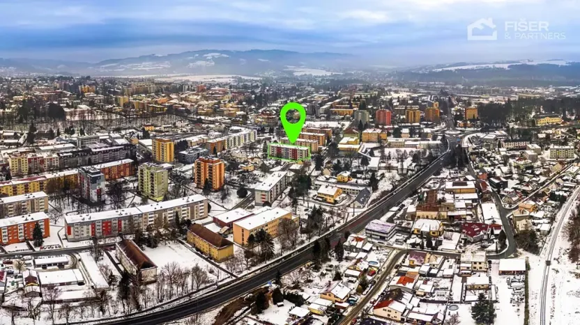 Prodej bytu 3+1, Valašské Meziříčí, Jičínská, 74 m2