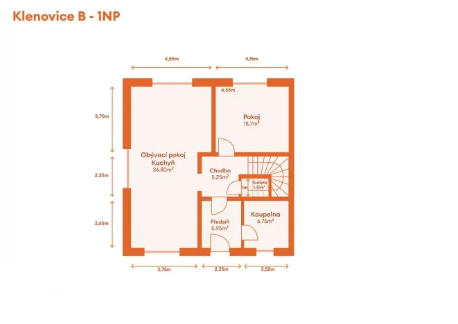 Prodej rodinného domu, Klenovice, 143 m2