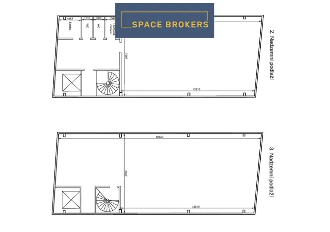 Pronájem skladu, Hradec Králové, Vážní, 238 m2
