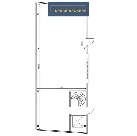 Pronájem skladu, Hradec Králové, Vážní, 238 m2
