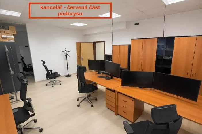 Pronájem kanceláře, Brno, Příkop, 226 m2