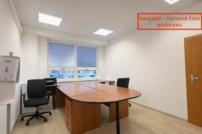 Pronájem kanceláře, Brno, Příkop, 226 m2