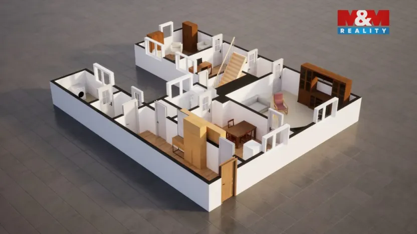 Prodej rodinného domu, Roudnice nad Labem, Hochmanova, 120 m2