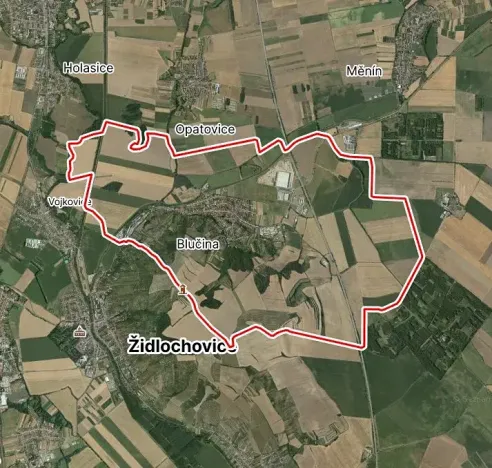 Prodej pole, Blučina, 19297 m2