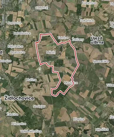 Prodej pole, Měnín, 73961 m2