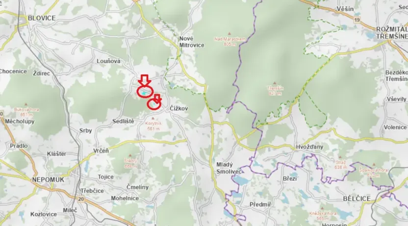 Prodej pozemku, Čížkov, 22012 m2