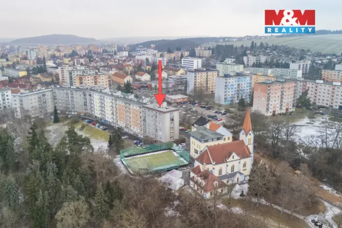 Pronájem bytu 1+1, Plzeň - Lobzy, Revoluční, 34 m2