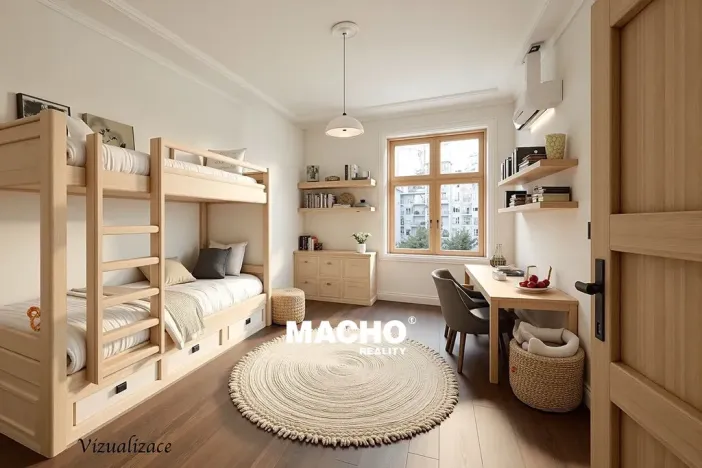 Pronájem bytu 3+kk, Praha - Vršovice, Černomořská, 70 m2