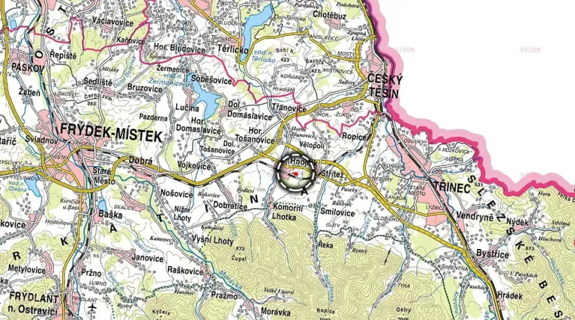 Prodej pozemku pro bydlení, Hnojník, 10270 m2