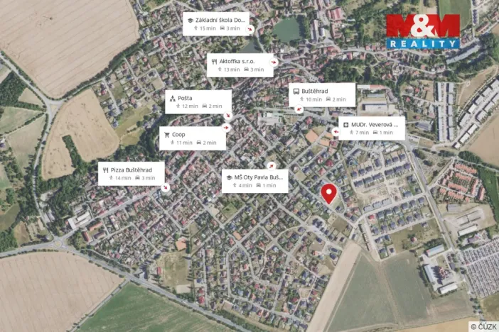 Prodej rodinného domu, Buštěhrad, Akátová, 126 m2