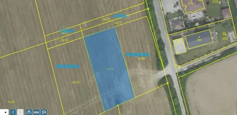 Prodej pozemku pro bydlení, Skuhrov, 1019 m2