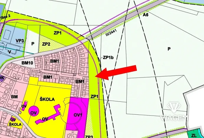 Prodej komerčního pozemku, Líbeznice, 10935 m2