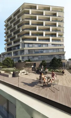 Pronájem kanceláře, Praha - Michle, Vyskočilova, 1500 m2